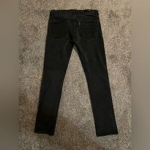 Giorgio Armani Men's Black Skinny Jeans